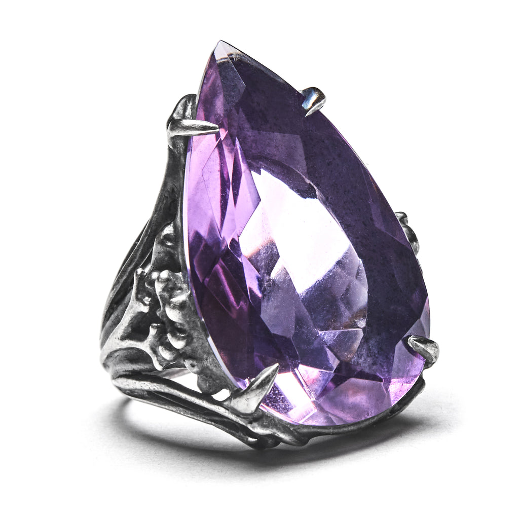 Limited* Lethe. Amethyst Ring. – Blood Milk Jewels